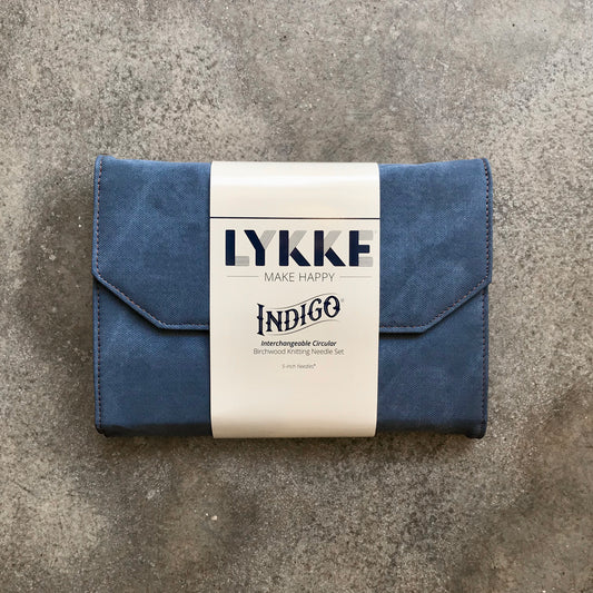 Lykke Indigo 5" kit de agulhas circulares intercambiáveis