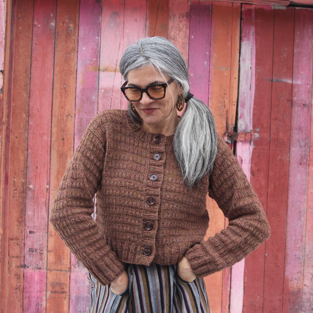 Mazagran cardigan in Matiz 04