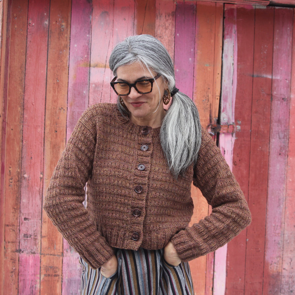 Mazagran cardigan in Matiz 04