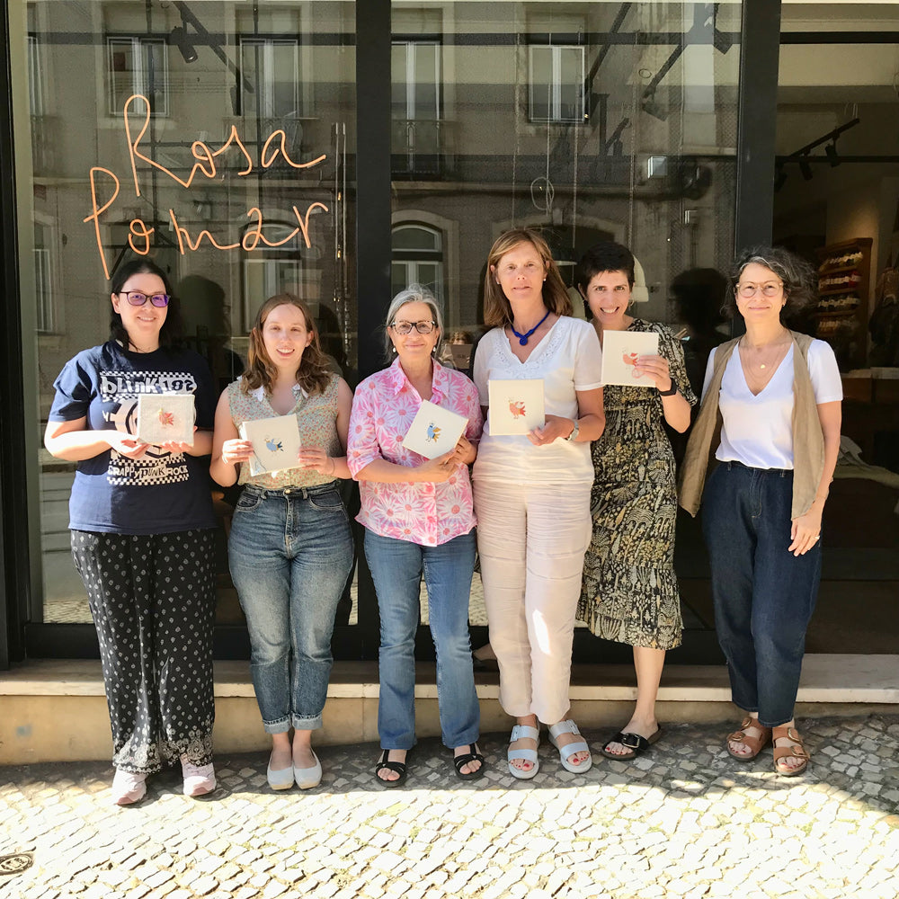 Castelo Branco Embroidery Workshop - Level II - The bird 