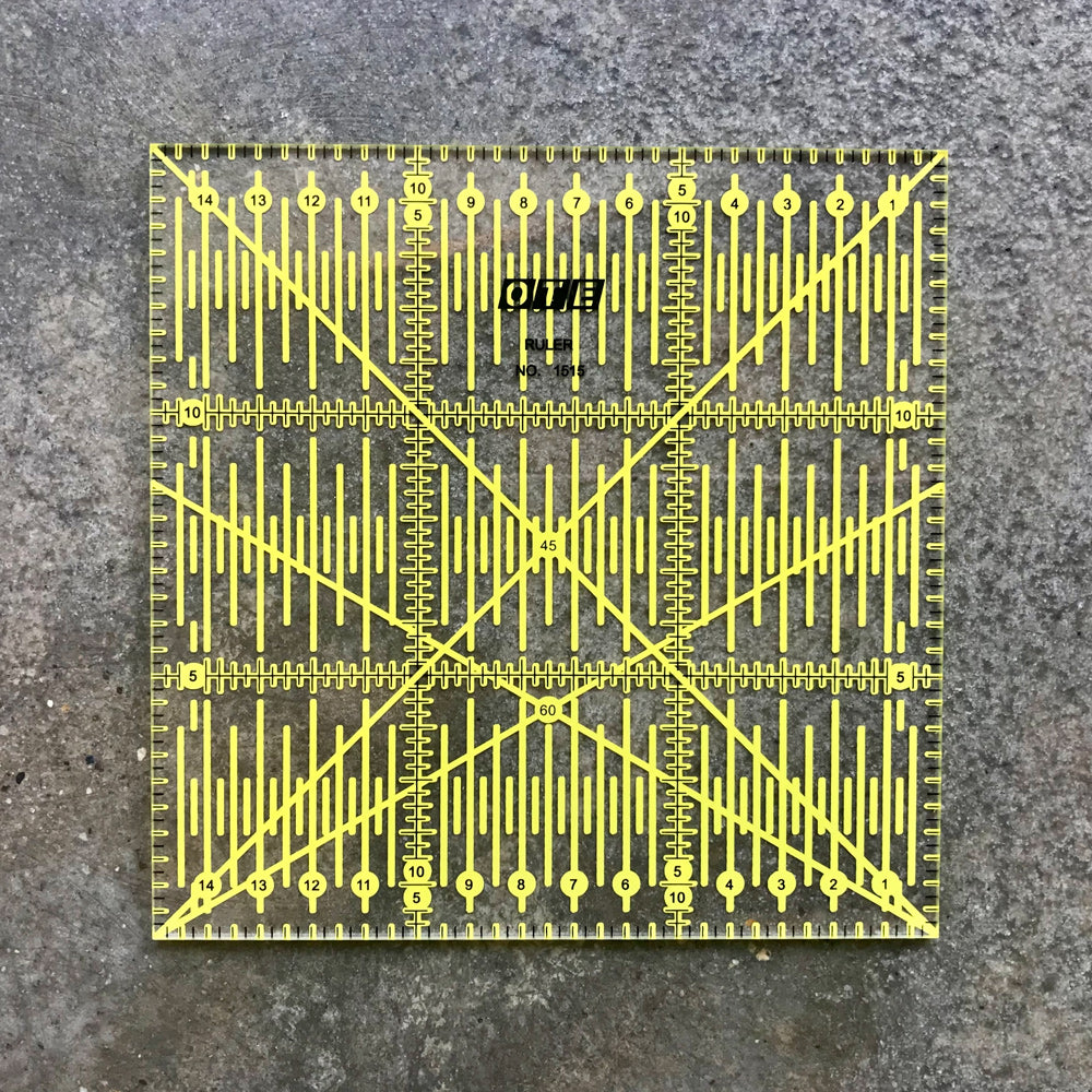 OLFA patchwork ruler 15cm