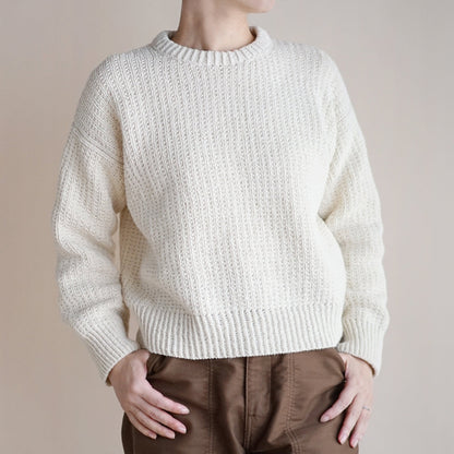 Rib Stitch Sweater in Mungo 001