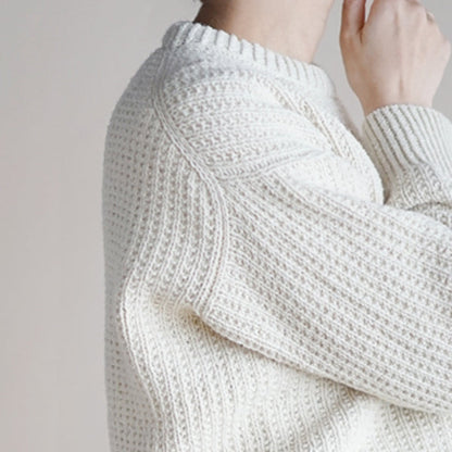 Rib Stitch Sweater in Mungo 001