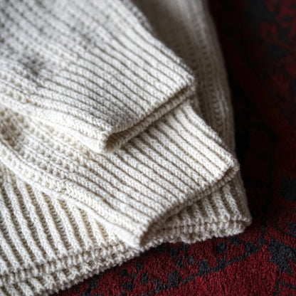 Rib Stitch Sweater in Mungo 001