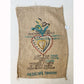 Freeform embroidery on burlap coffee bags with Rita Kroh