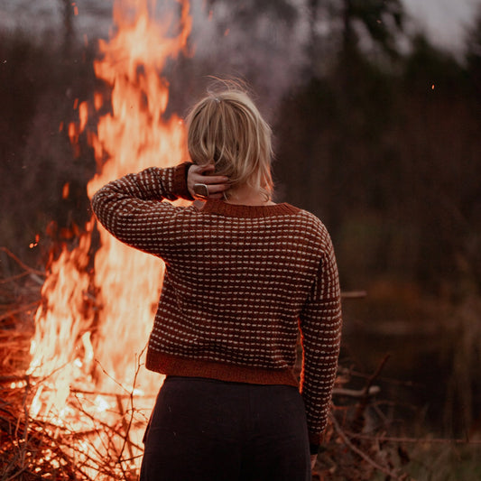The Island and the Forest: A Knitted Correspondence