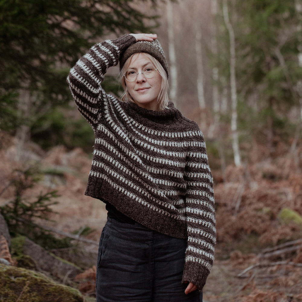 The Island and the Forest: A Knitted Correspondence