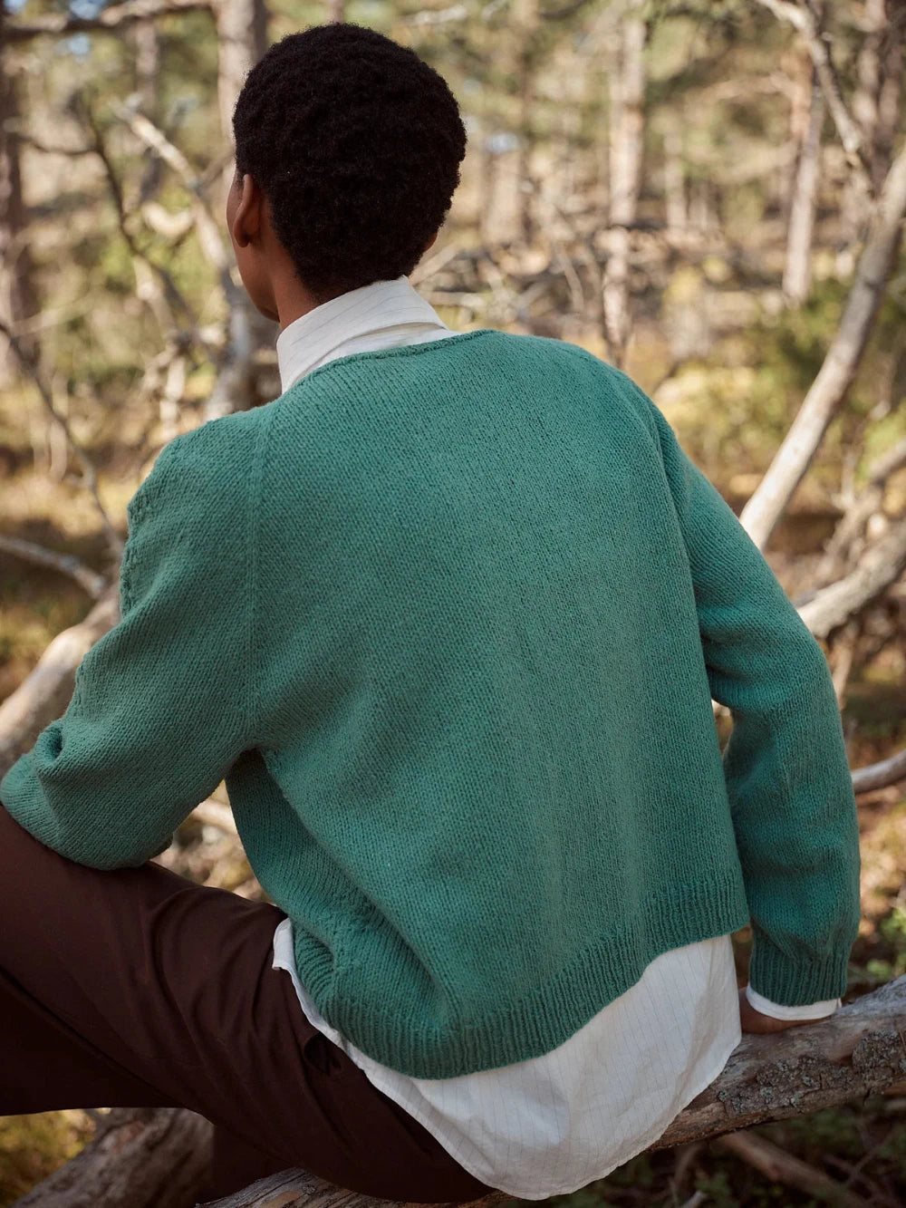 Tupi cardigan in Brusca A574