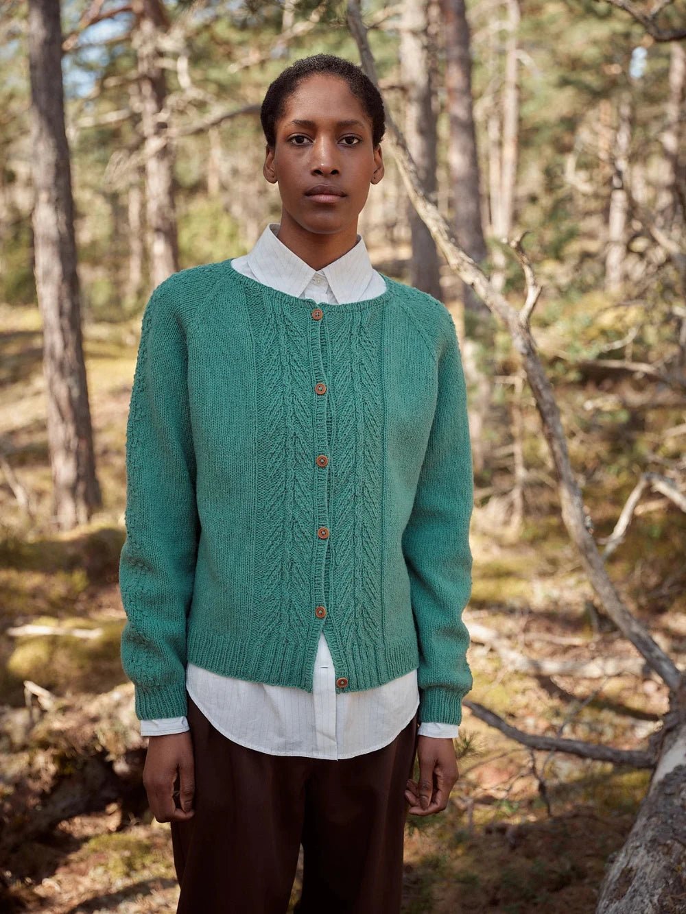 Tupi cardigan in Brusca A574