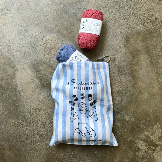 A Retrosaria Apresenta project bag