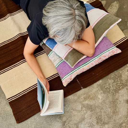 Almofada | Handwoven rag pillow