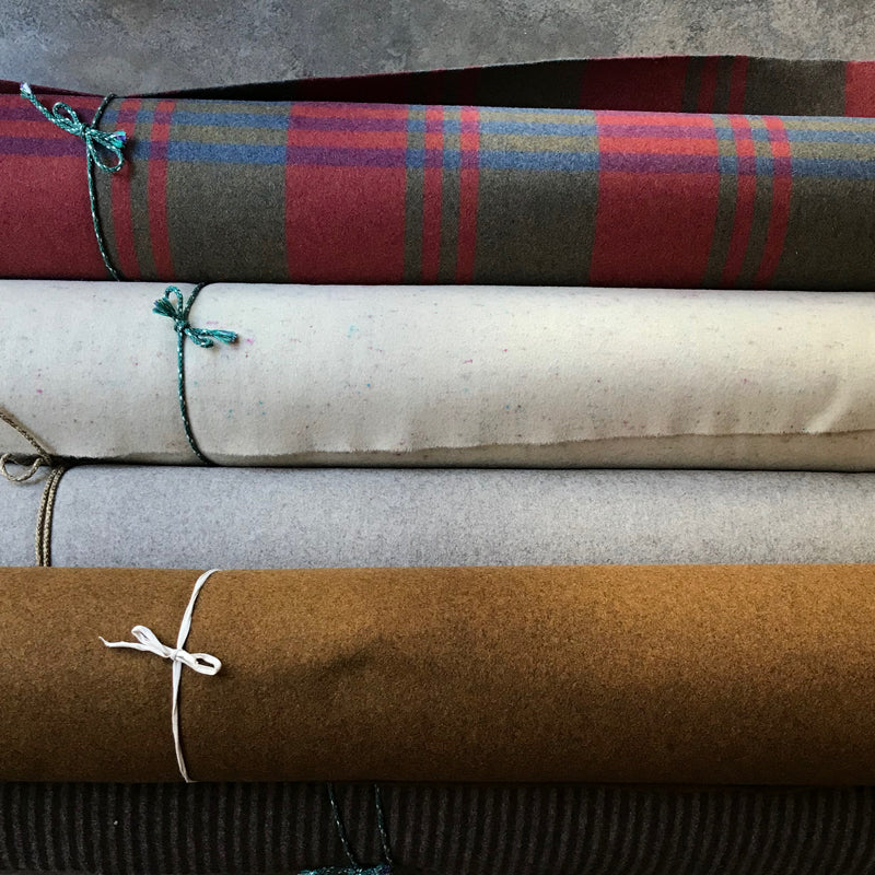 Burel thick fulled wool fabric – Retrosaria