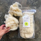 Native Portuguese sheep wool for spinning and felting