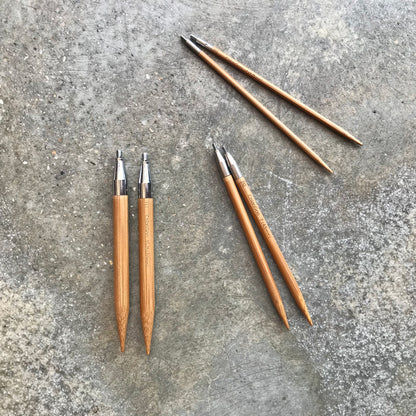 ChiaoGoo SPIN bamboo interchangeable needles