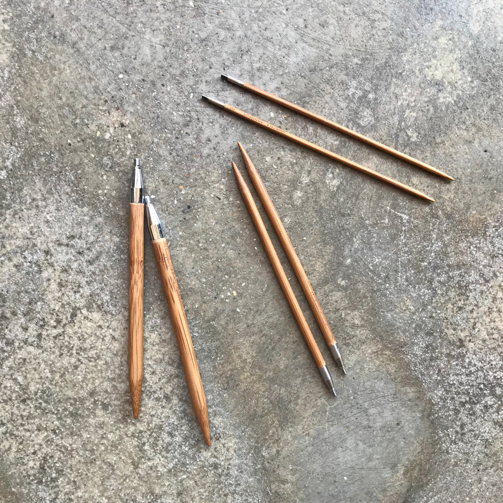 ChiaoGoo SPIN bamboo interchangeable needles