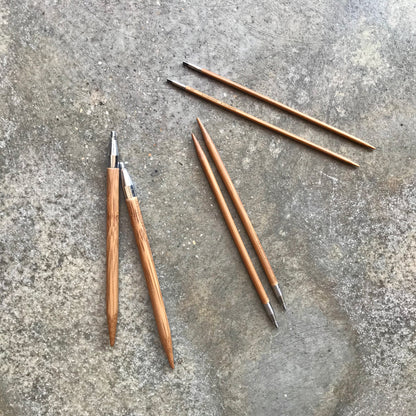 ChiaoGoo SPIN bamboo interchangeable needles