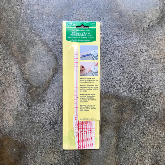 Clover régua para bainhas resistente ao calor