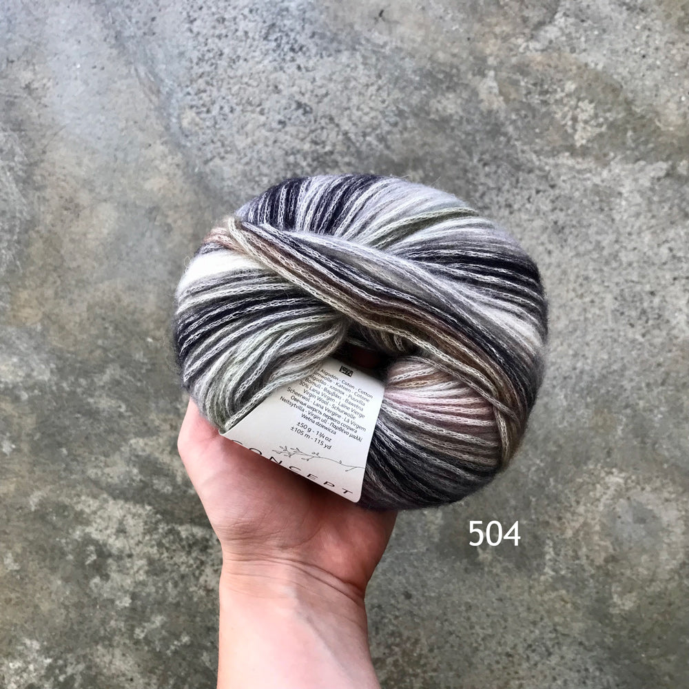 Katia Concept Cotton-Merino Rainbow