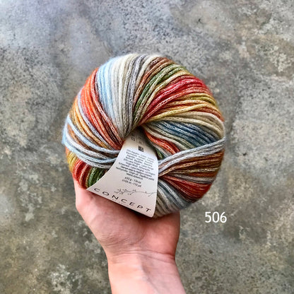 Katia Concept Cotton-Merino Rainbow