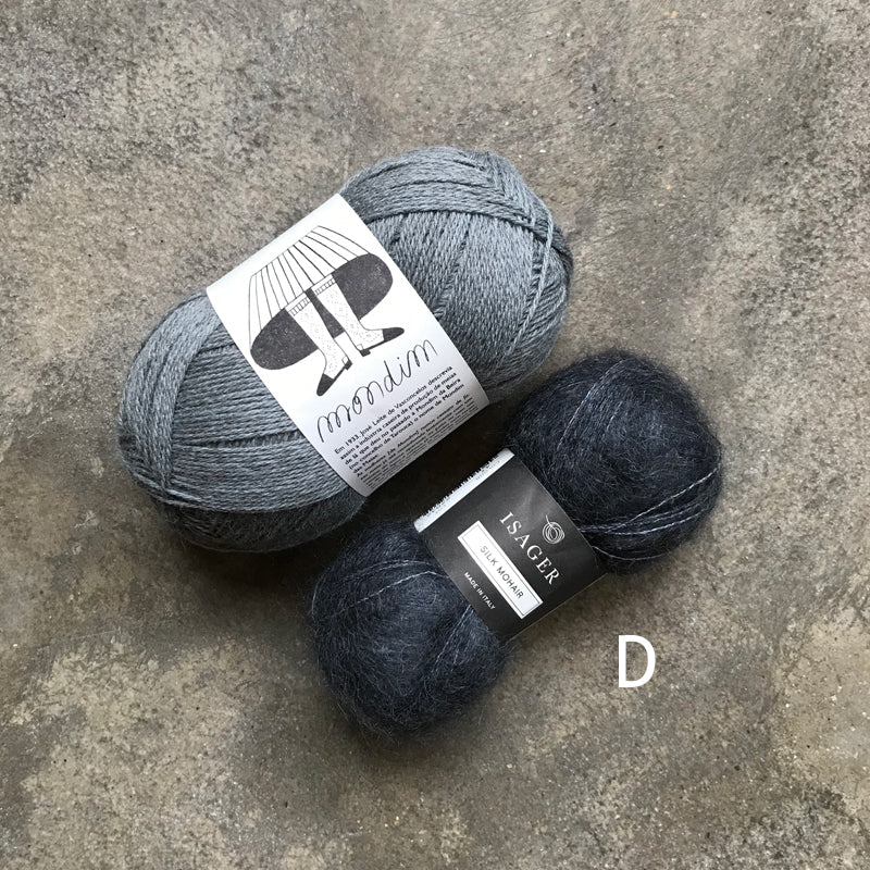 Kit xaile Chiaroscuro