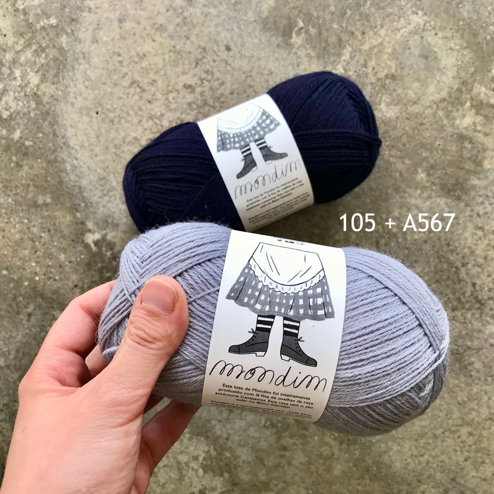 Grandma's Pearls socks kit
