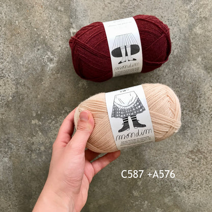 Grandma's Pearls socks kit