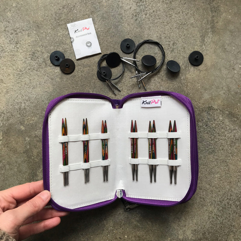 KnitPro Symfonie Wood conjunto de agulhas intercambiáveis - Special