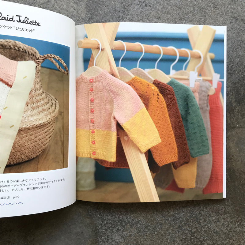 Small and simple baby knitwear: 25 items loved in France | 小さなシンプルベビーニット フランスで愛される25点