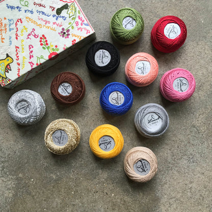 Limol Perlé 8 embroidery floss