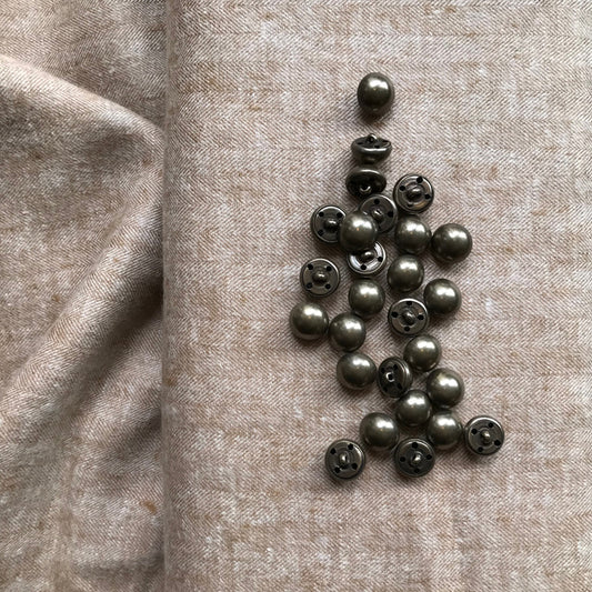 Brass buttons
