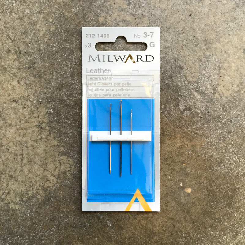 Milward leather needles
