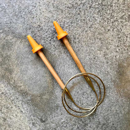 Protectores de agulhas de tricot