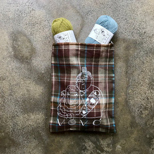 Vovó Campaniça project bag