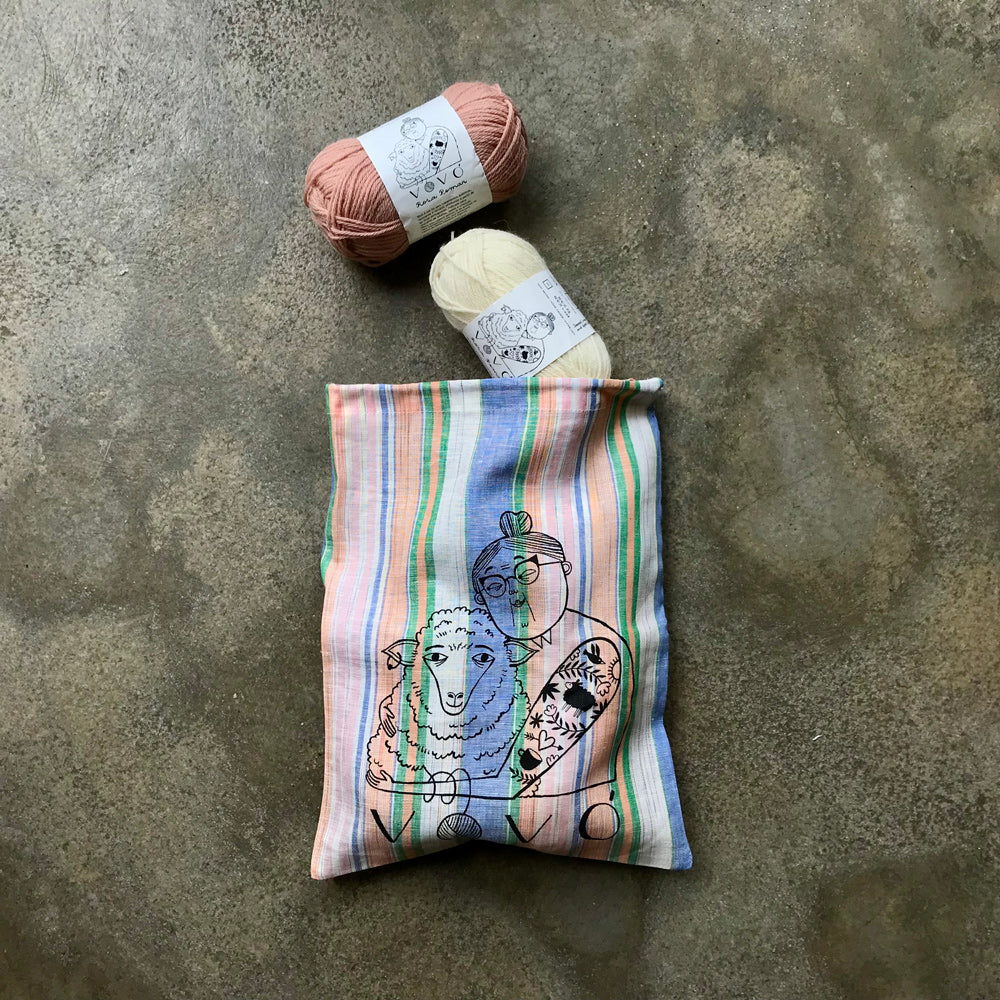 Vovó Campaniça project bag