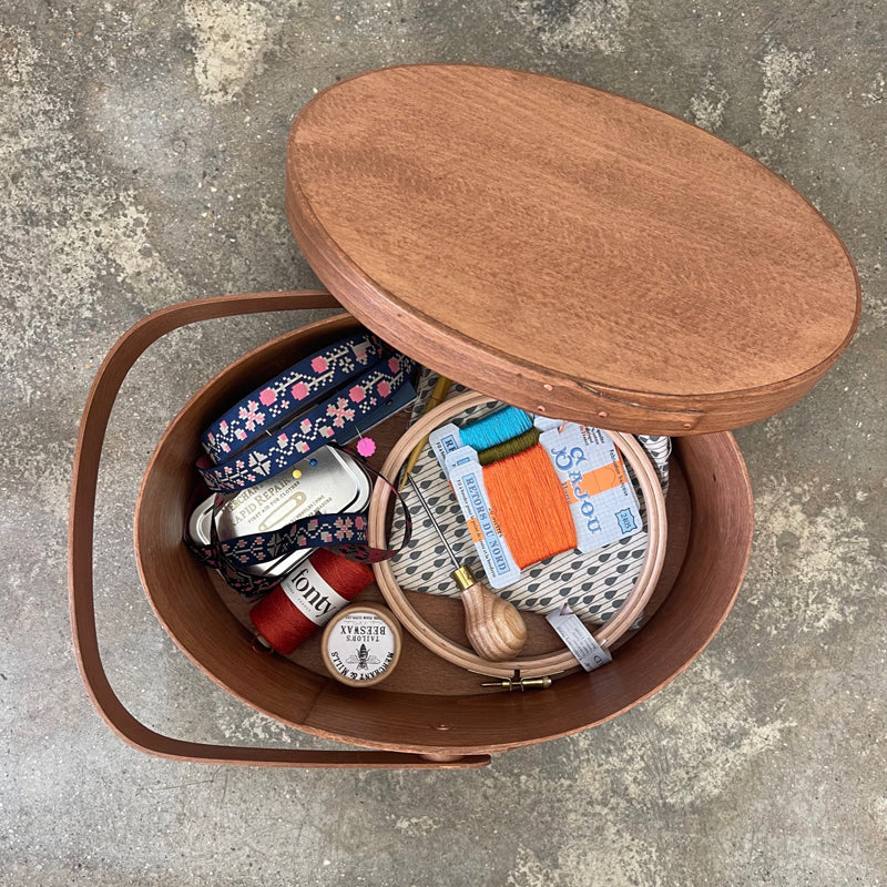 Shaker Oval Box – Retrosaria