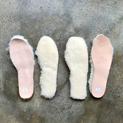 Sheepskin insoles