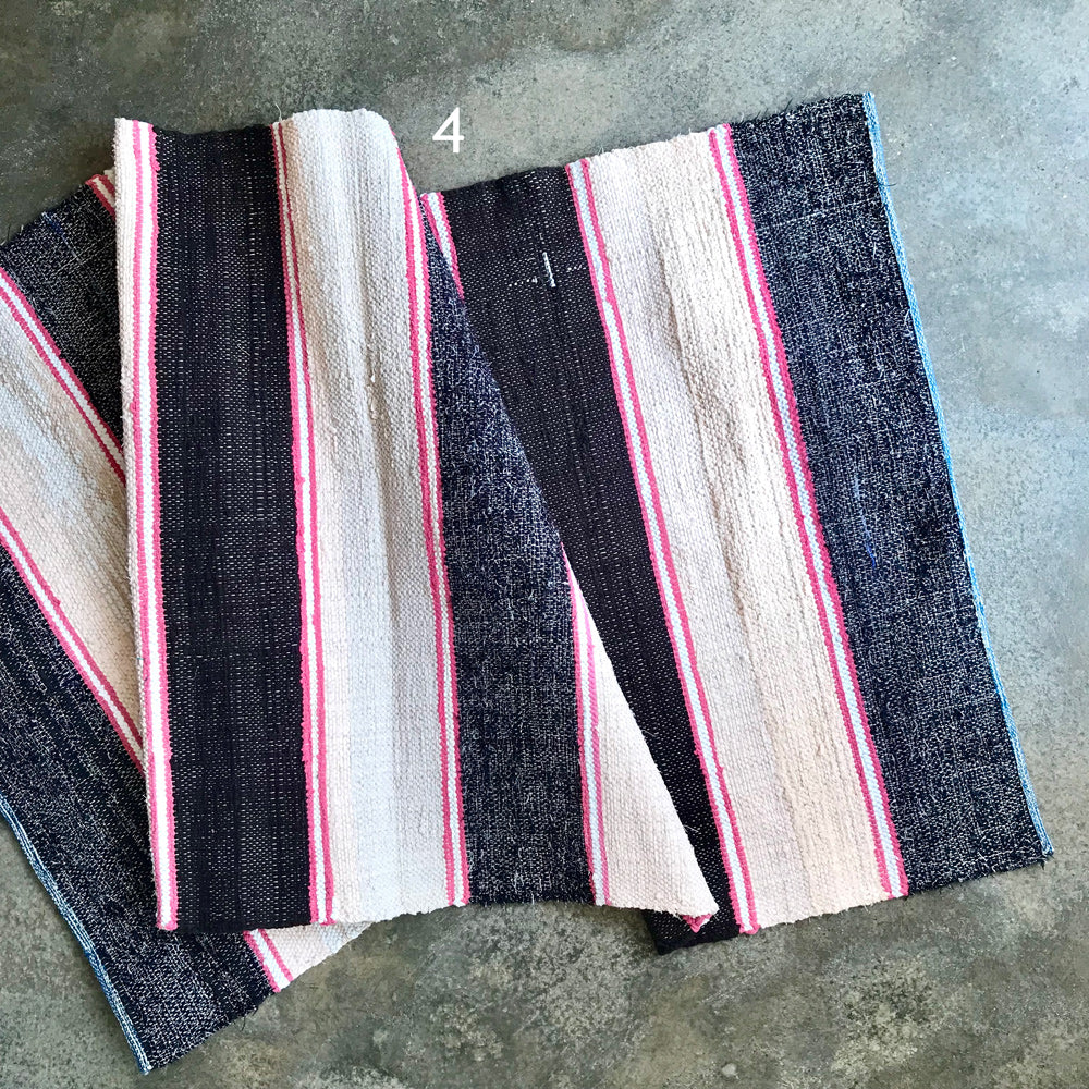 Handwoven rag rug