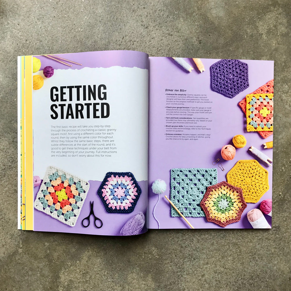 The Granny Square Crochet Bible