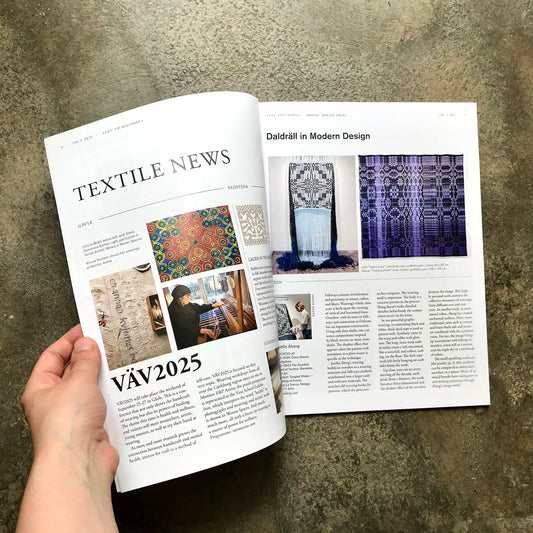 VÄV : Scandinavian Weaving Magazine issue 2 | 2025