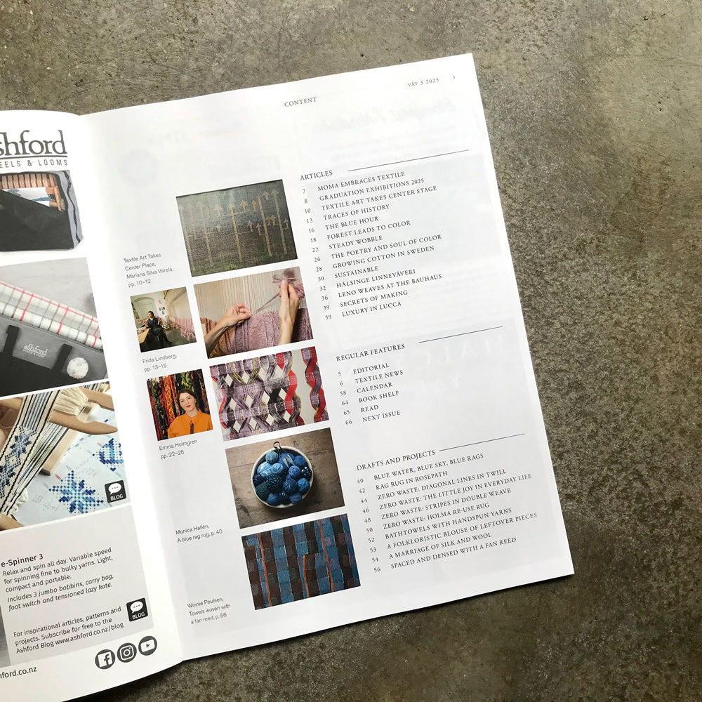 VÄV : Scandinavian Weaving Magazine issue 3 | 2025