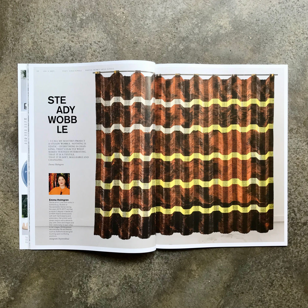 VÄV : Scandinavian Weaving Magazine issue 3 | 2025