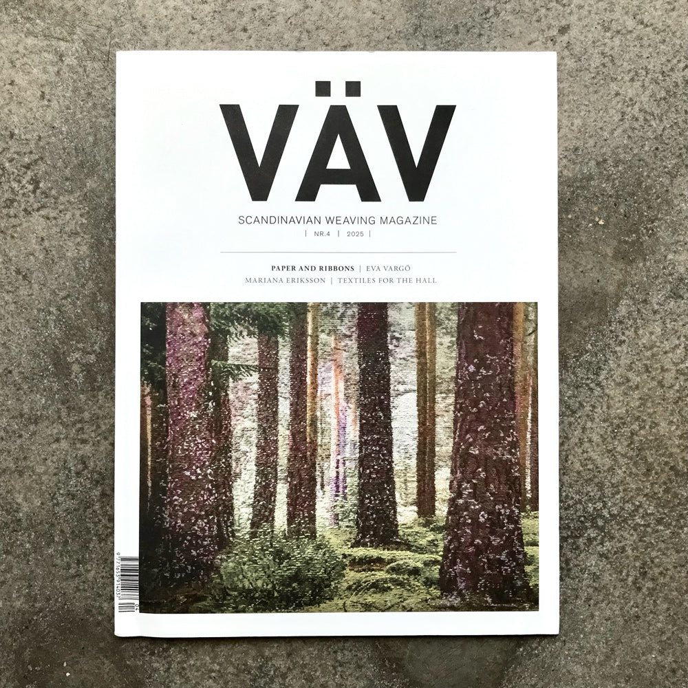 VÄV : Scandinavian Weaving Magazine issue 4 | 2025 – Retrosaria