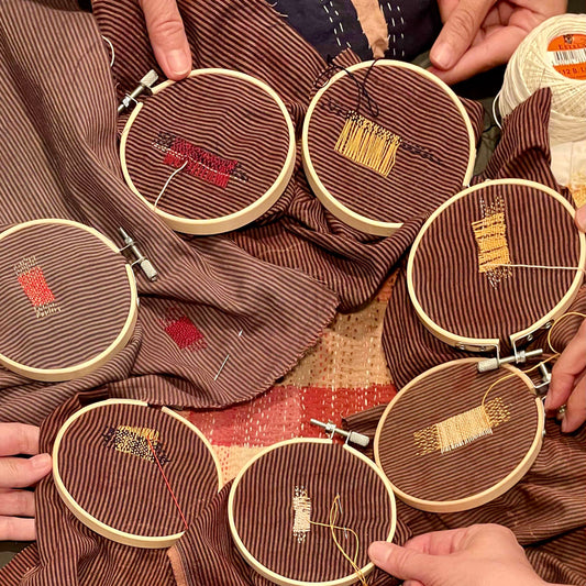 Mending with Kantha Embroidery with Wenlin Studio - 14 FEB