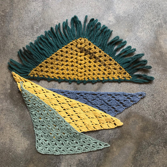 Xaile em crochet com Vera João Espinha