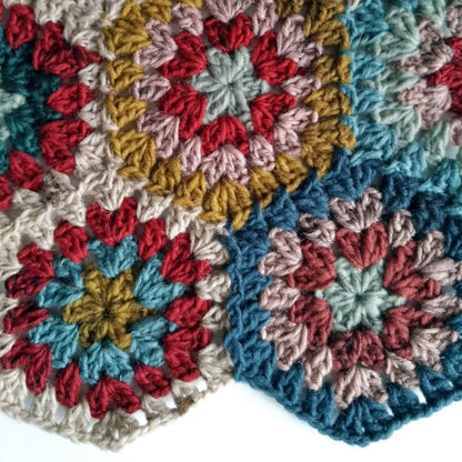 workshop de rosetas, hexágonos e quadrados em crochet