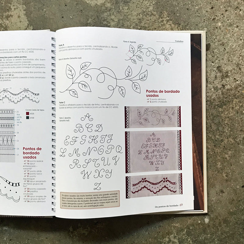 Meu Caderno de Bordado: Guia de pontos clássicos para o bordado contemporâneo
