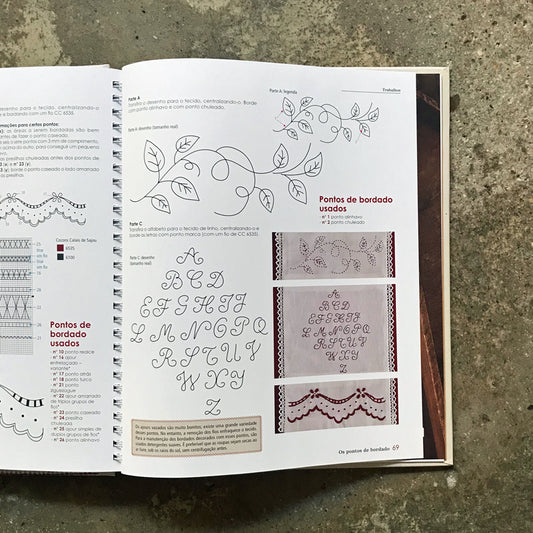 Meu Caderno de Bordado: Guia de pontos clássicos para o bordado contemporâneo