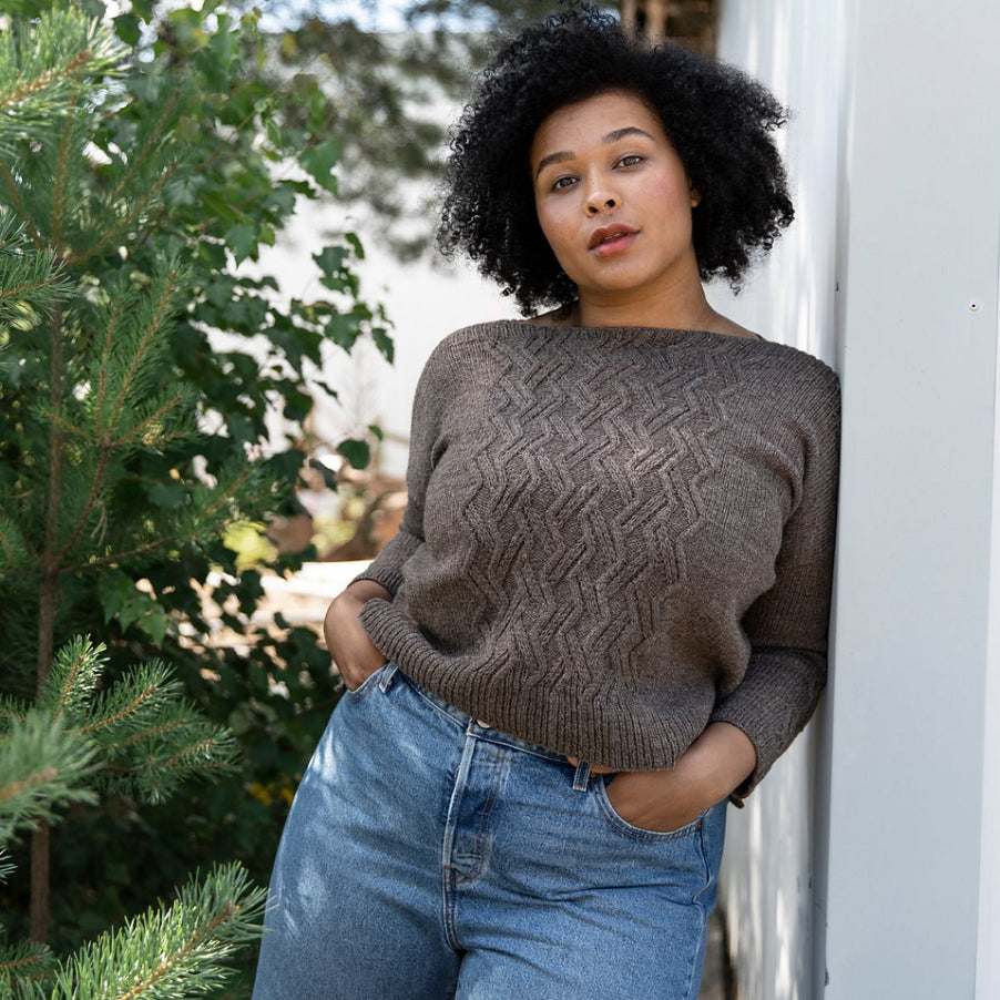 Crossing Pathways sweater kit