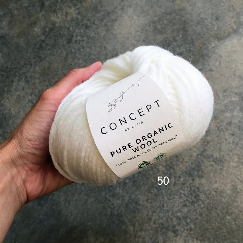Katia Concept Pure Organic Wool – Retrosaria