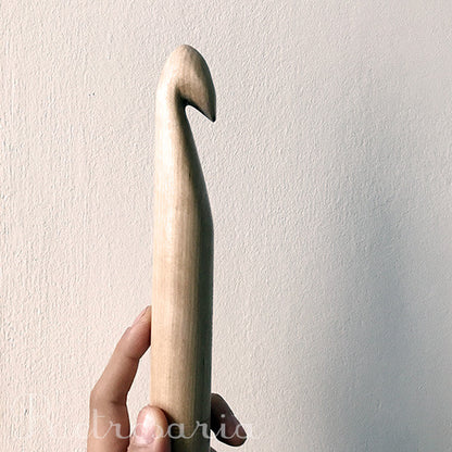 Agulhas de crochet KnitPro Jumbo Birch Crochet Hook